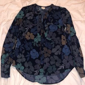 A New Day Button Down Blouse